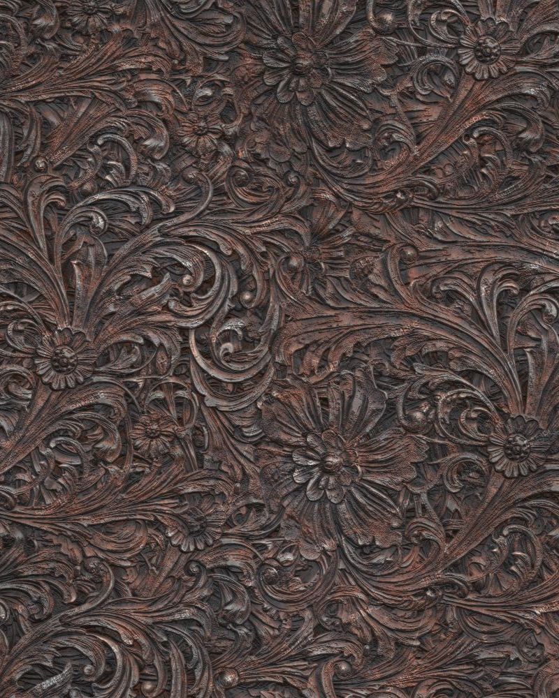 Rusty Iron Scrollwork