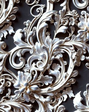 Silver Scrollwork 55
