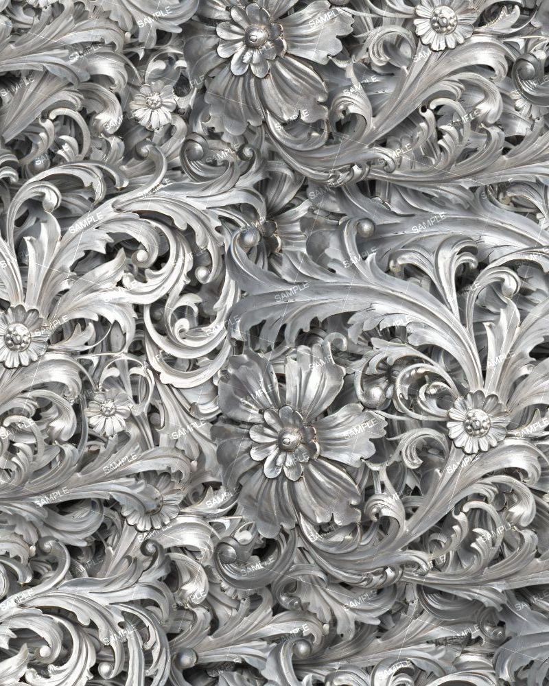Silver Scrollwork 56