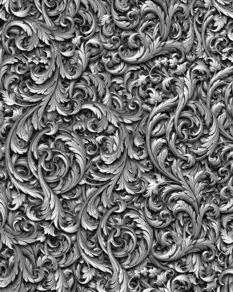 Silver Scrollwork 65