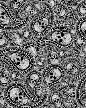 Skull Paisley 22