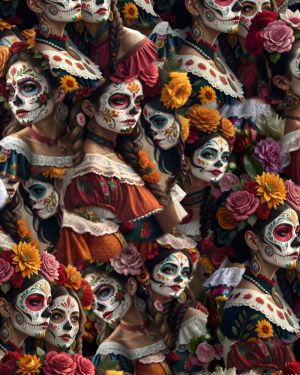 Sugar Skull Muerto de Dias