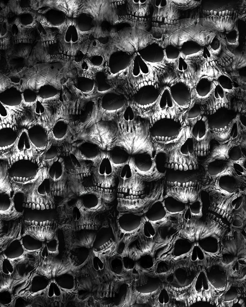 Twisted Melted Skulls