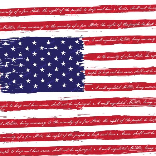 US Grunge Flag Spot Color 22