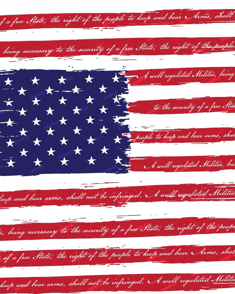 US Grunge Flag Spot Color 22