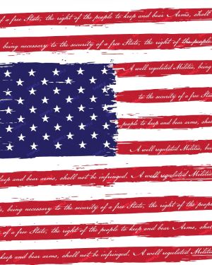 US Grunge Flag Spot Color 22