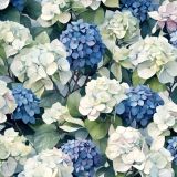 Watercolor Hydrangeas