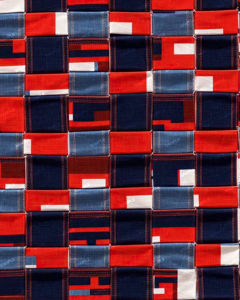 Woven Fabric Strips 42