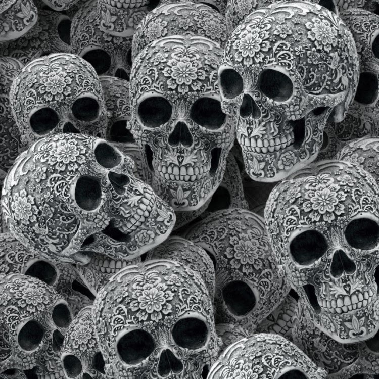 3D Sugar Skulls 32