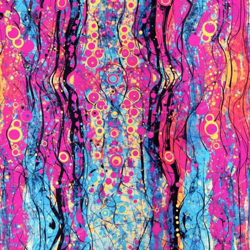 Abstract Resist Painting 42