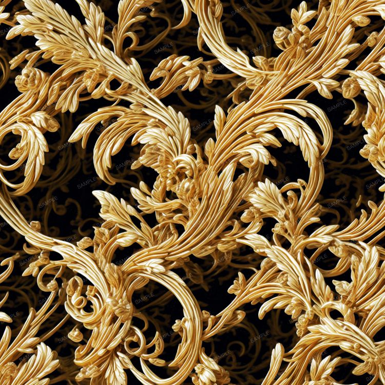 Acanthus Floral Scrollwork 39