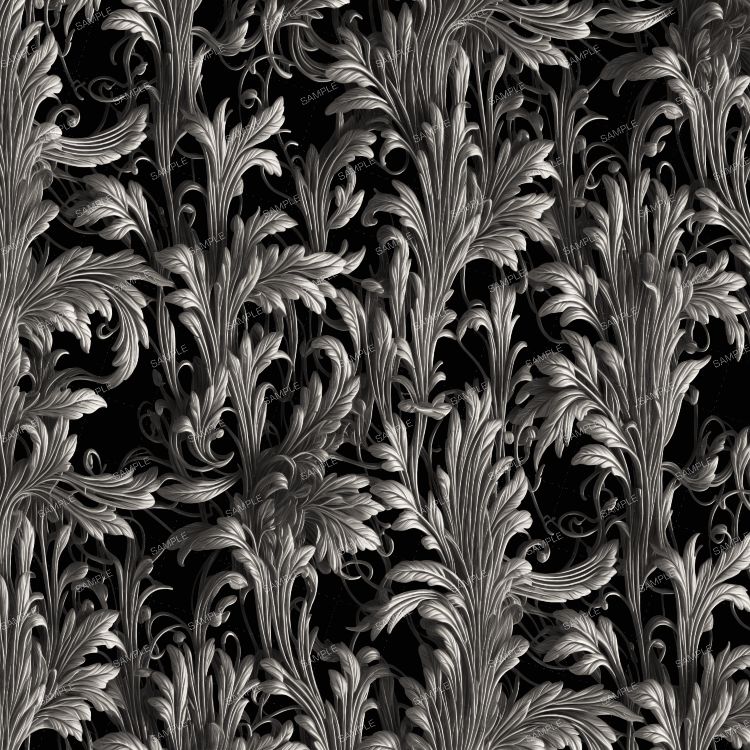 Acanthus Floral Scrollwork 40