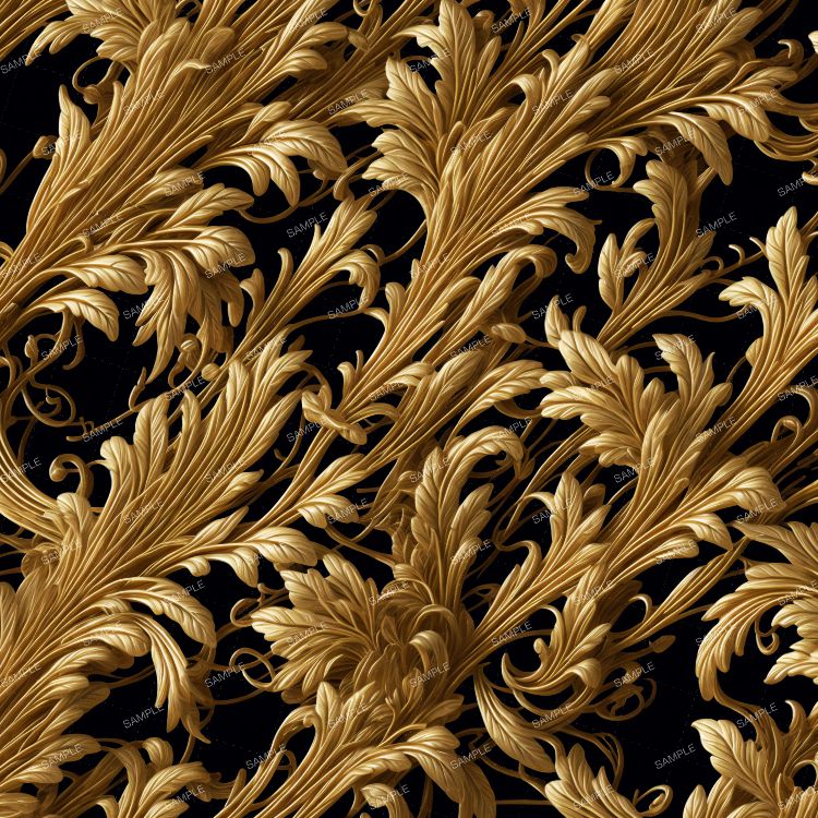 Acanthus Floral Scrollwork 41