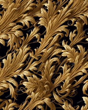 Acanthus Floral Scrollwork 41