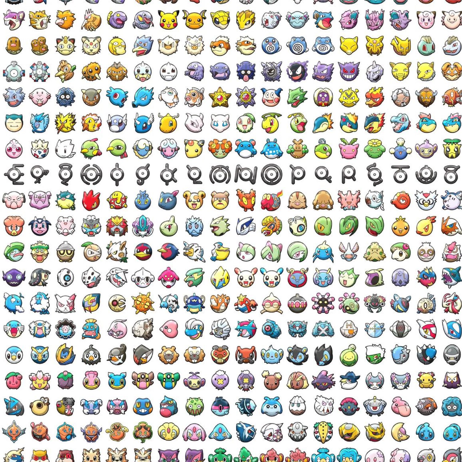All Pokemon Characters