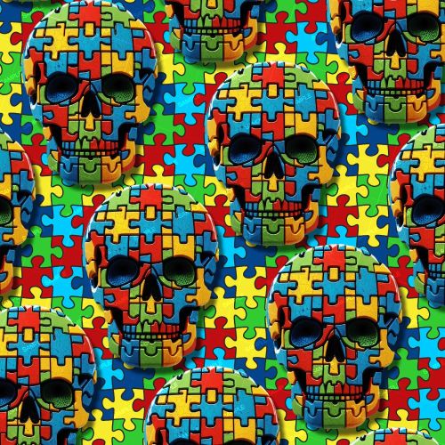 Autism Skulls 28