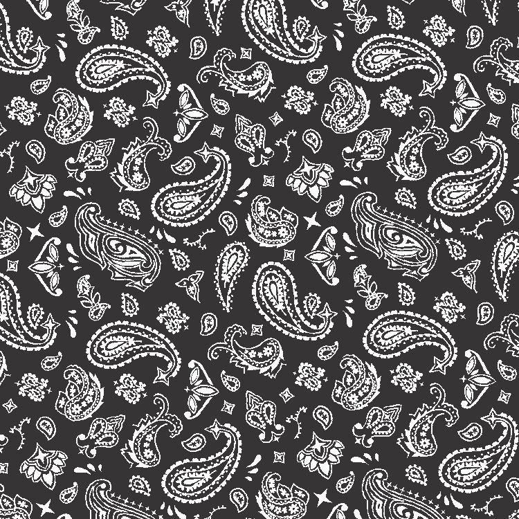 Black Bandana Seamless
