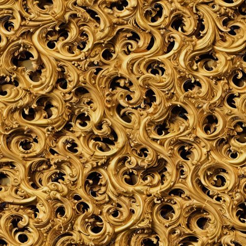 Baroque Golden Acanthus Scrollwork 45