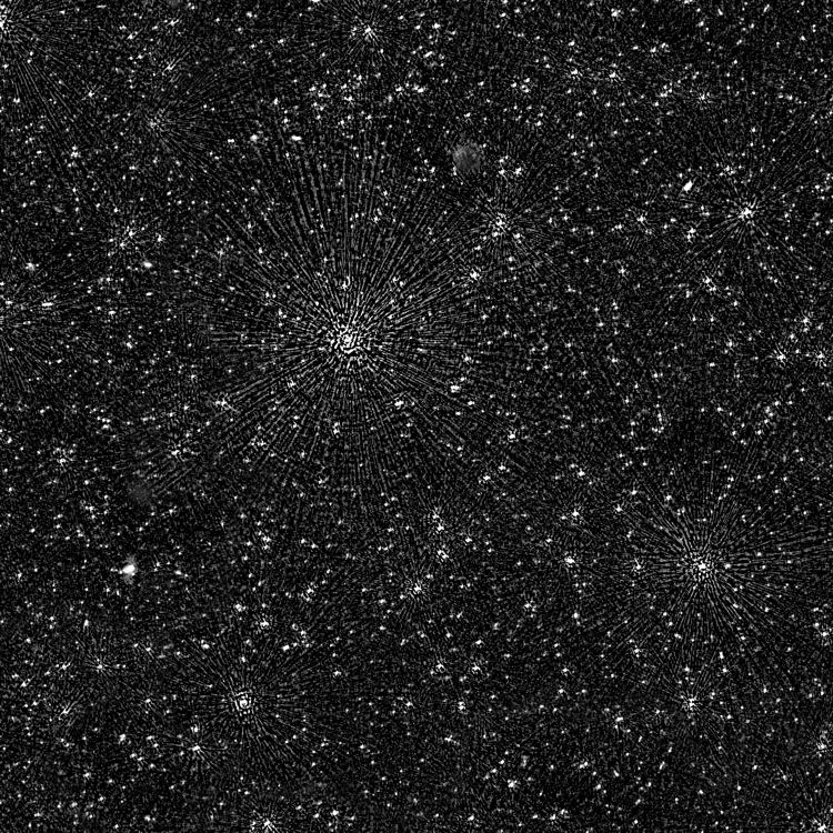 Black Hole Sky Map