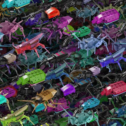 Block Toy Bugs