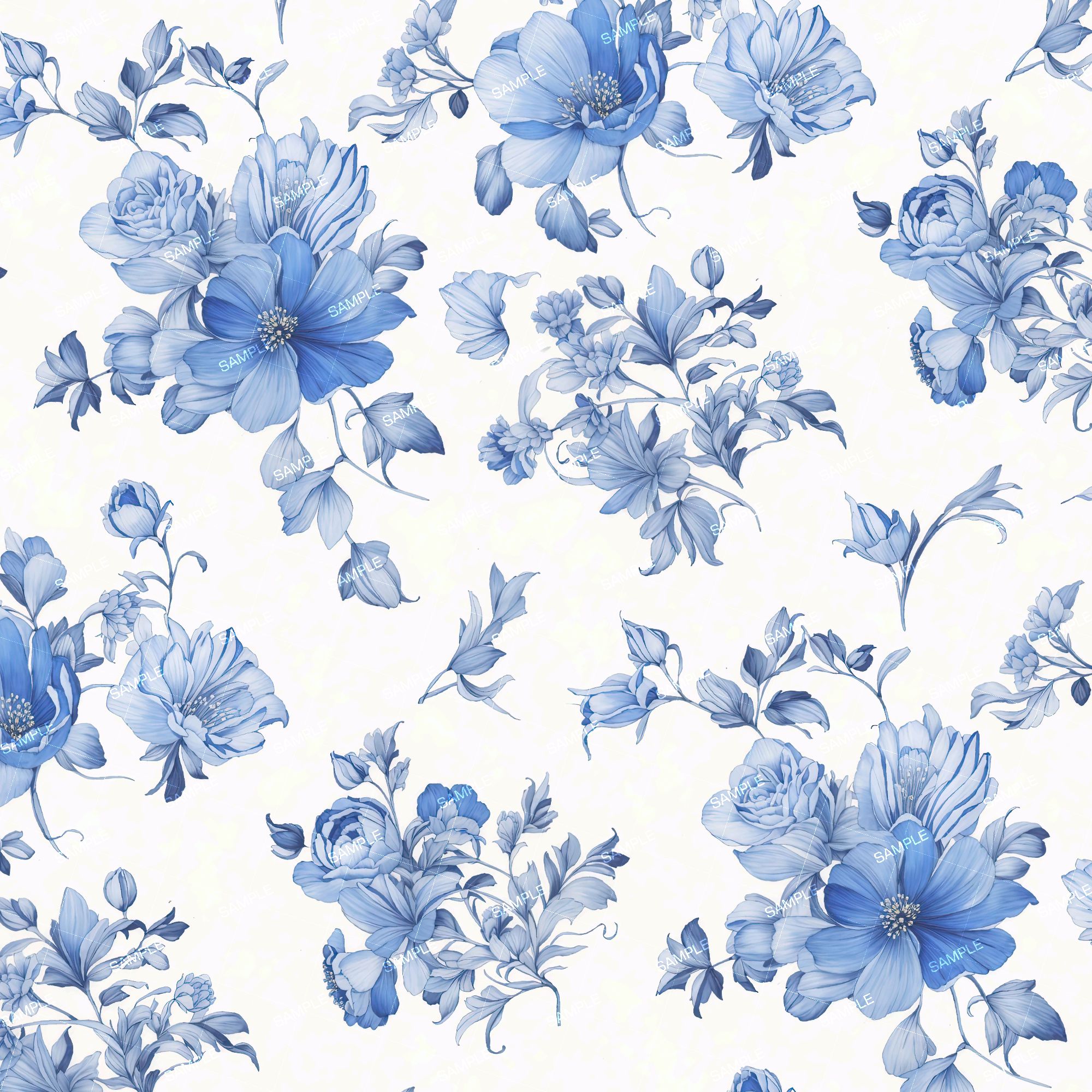 Blue Flower Bouquets 42