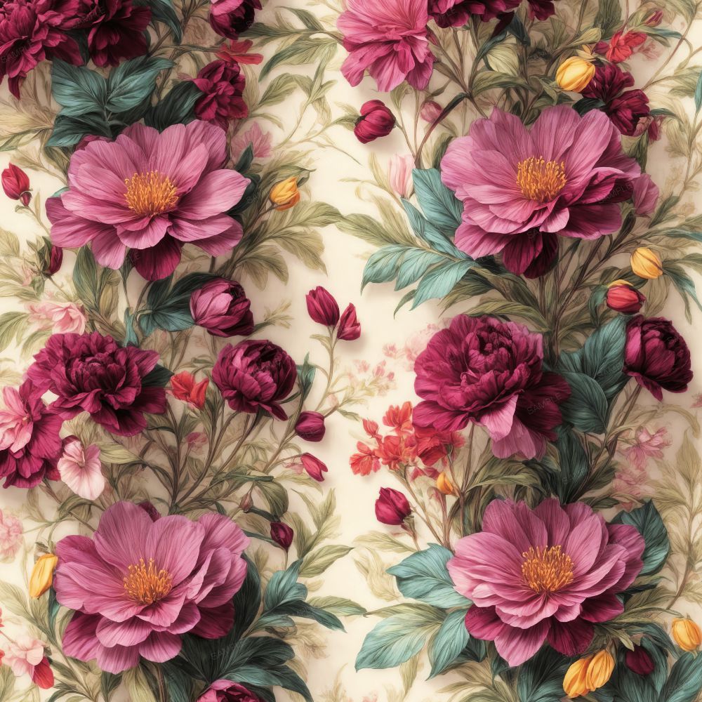 Botanical Illustration of Flowers 44