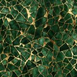 Broken-Green-Tile-in-Gold-Grout