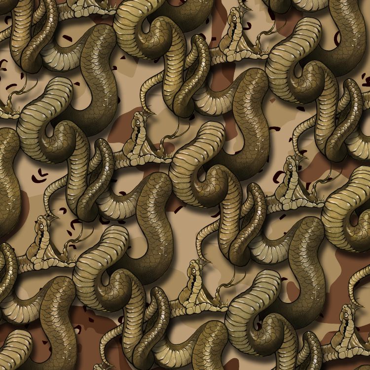 Camouflage Snake 21
