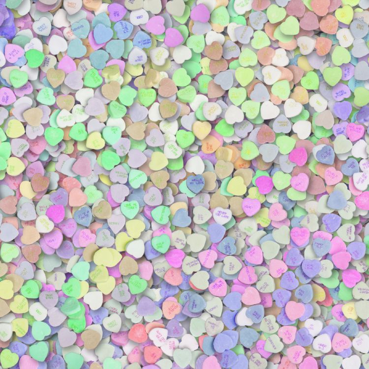 Conversational Candy Hearts 25