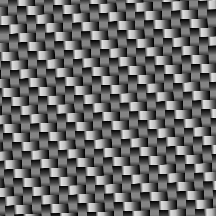 Carbon Fiber 58 Basket Weave