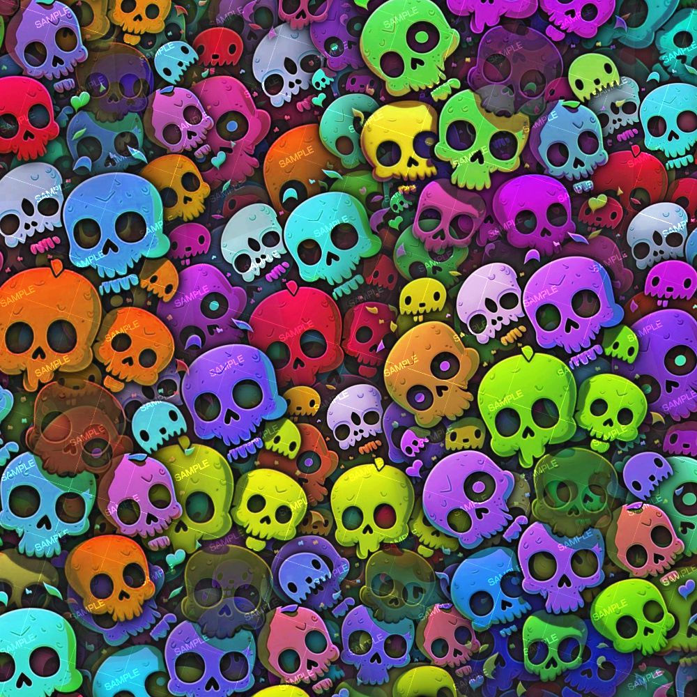 Cartoon Skulls 22