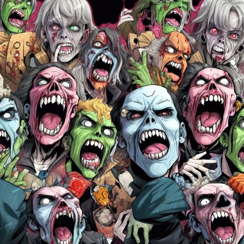 Cartoon Zombies 43