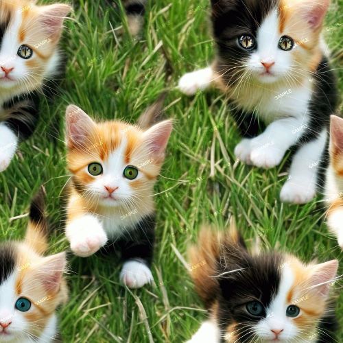 Cavorting Kittens