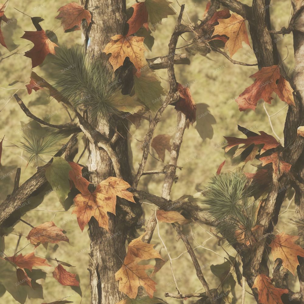 Chesapeake Sawgrass Brown Camouflage Forest