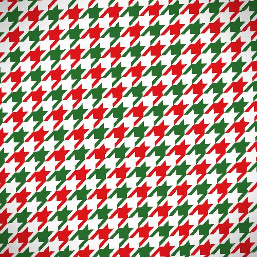 Christmas Houndstooth