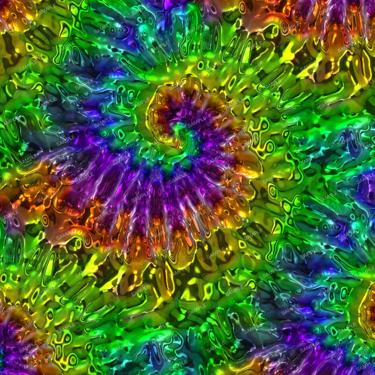 Chrome Tie Dye