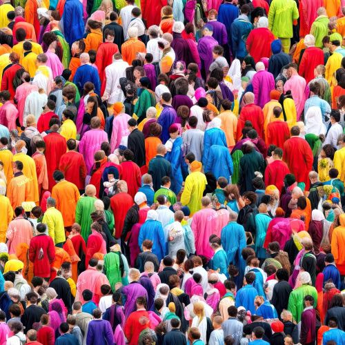 Colorful Crowd