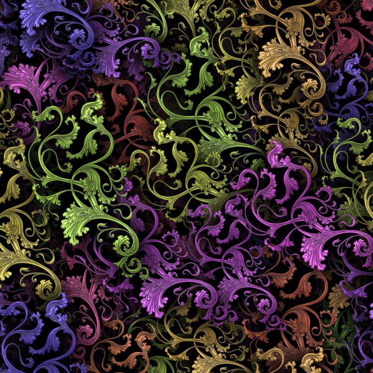 Colorful Scrollwork 22
