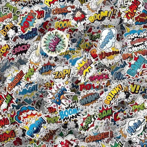 ComicBook Onomatopoeia Sticker Bomb 23