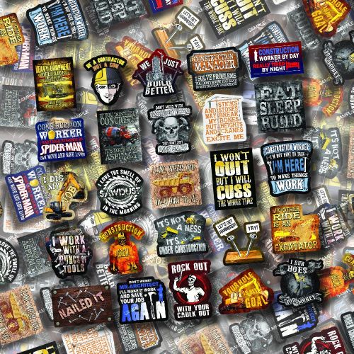 Construction Worker Sticker Bomb 23