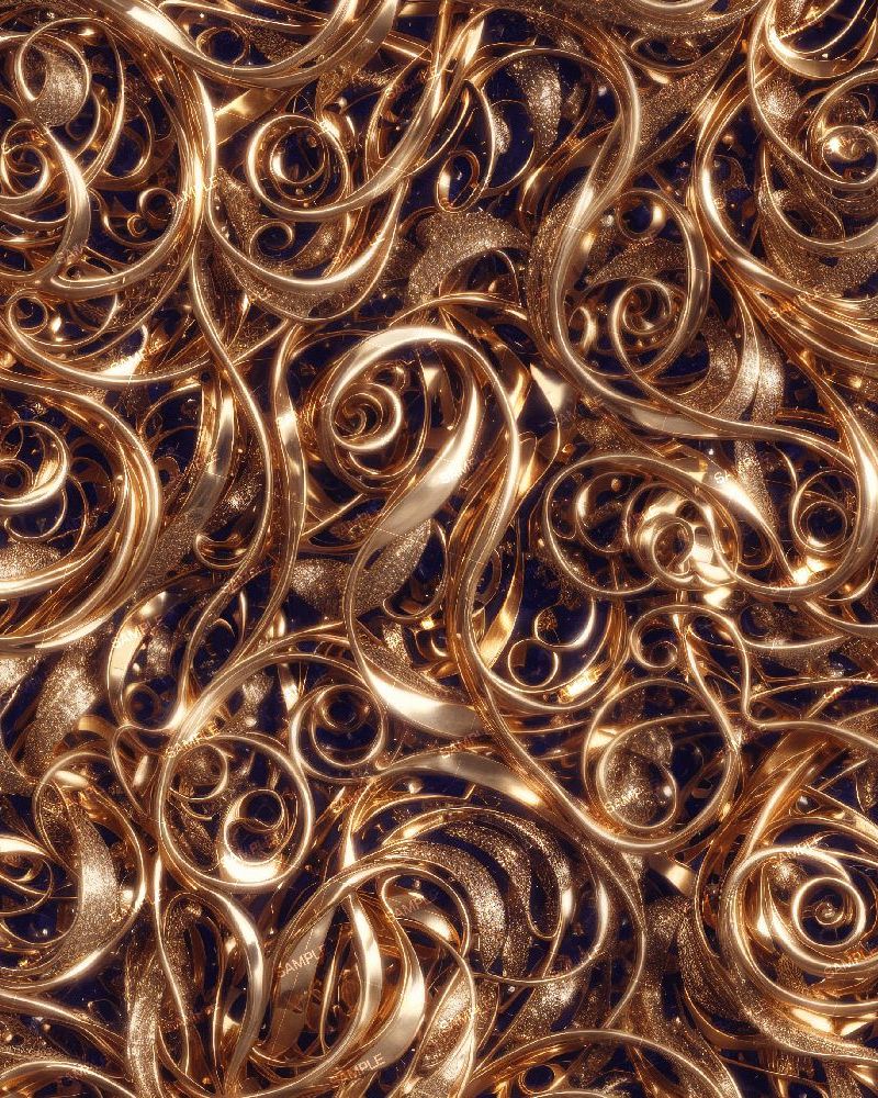 Copper Scrollwork