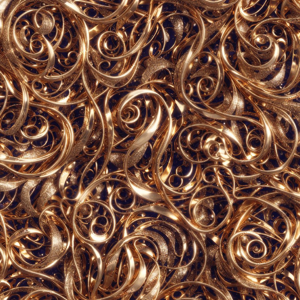 Copper Scrollwork