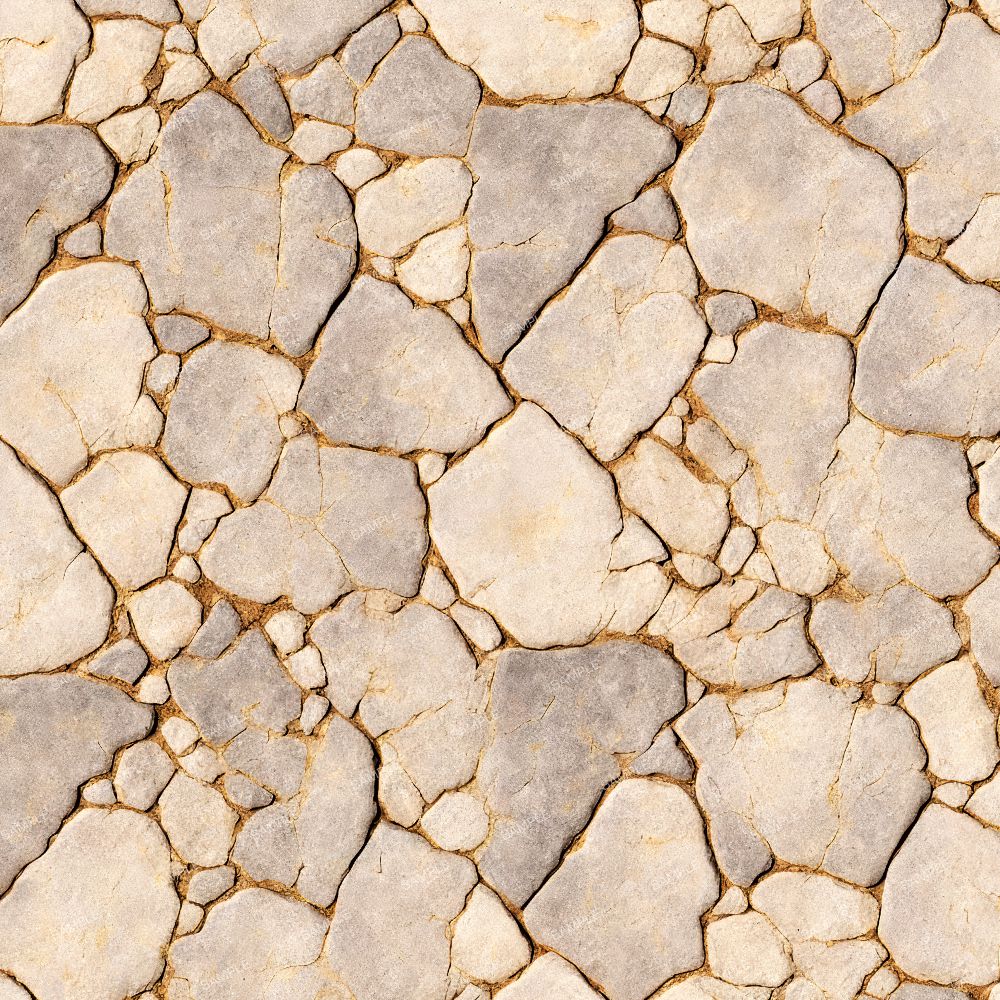 Cracked Stone Floor
