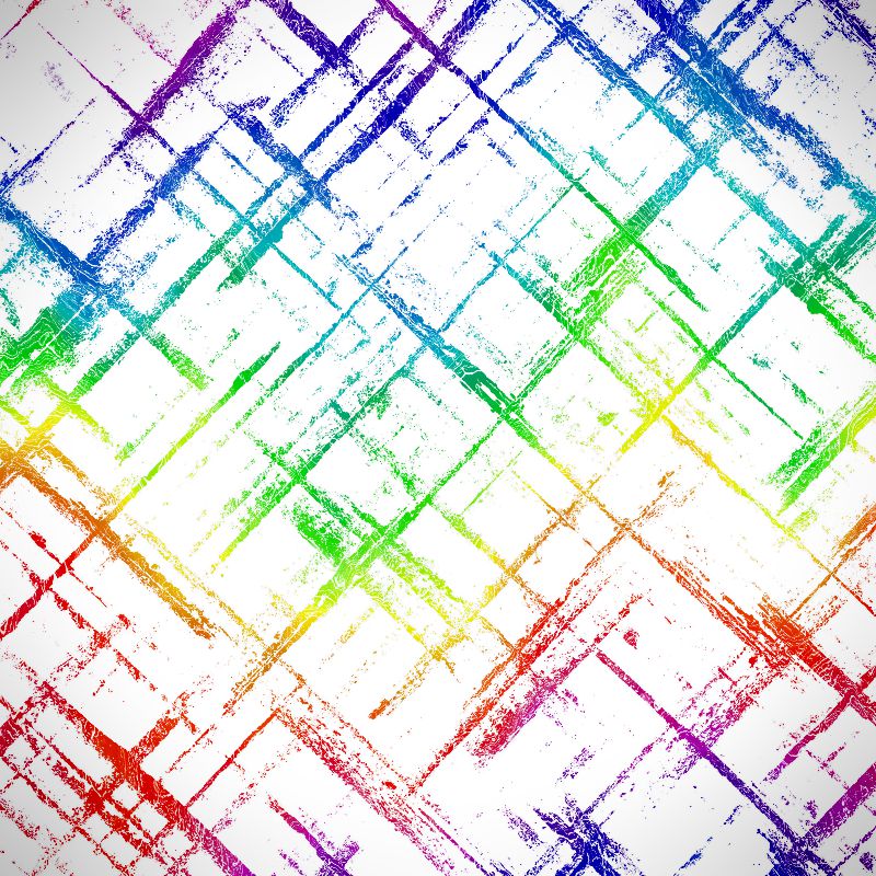 Criss Cross Rainbow 23