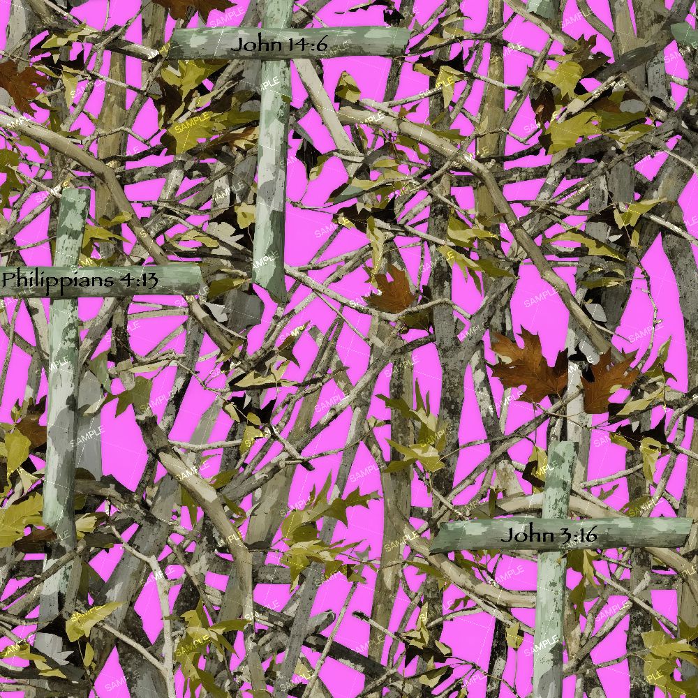Cross Power Pink Camouflage