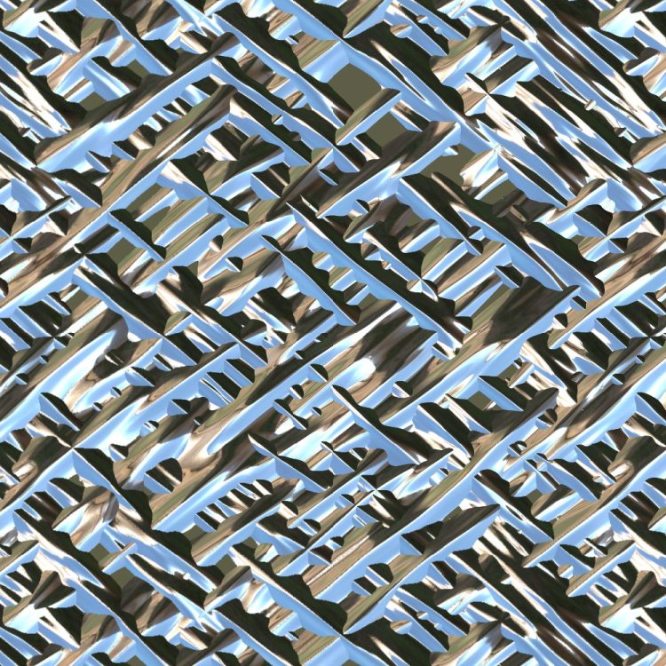 Crosshatch Chrome