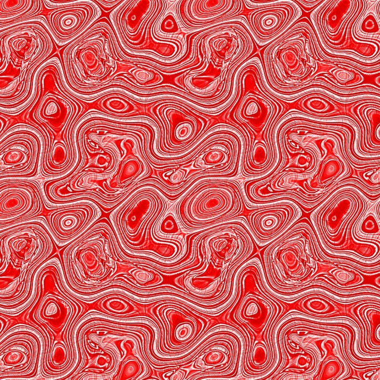 Damascus Steel 26 Red