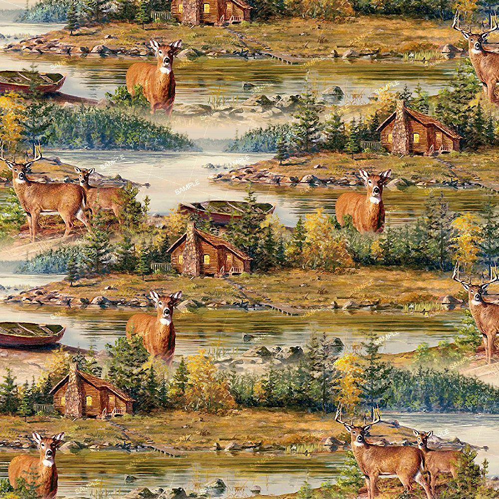 Deer at the Lake
