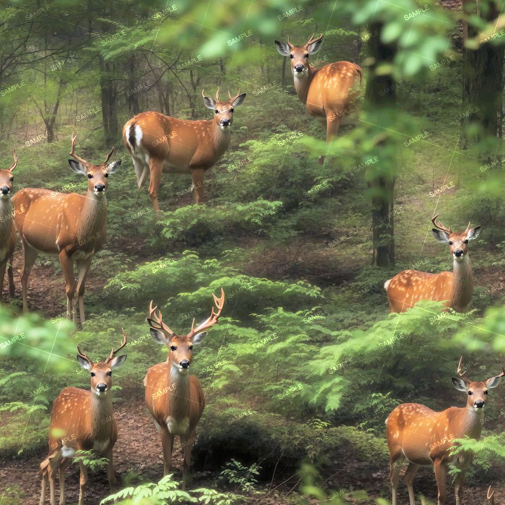 Deer in the Woods 44