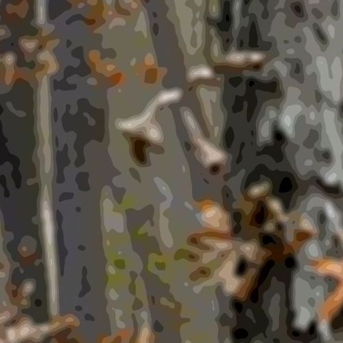 Digital Stick and Leaf Camouflage